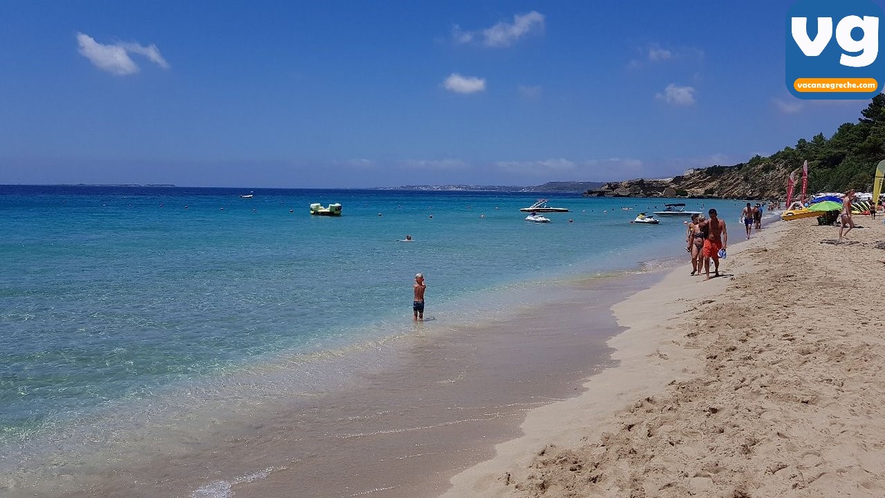 Spiaggia Di Makris Gialos Cefalonia Vacanzegreche