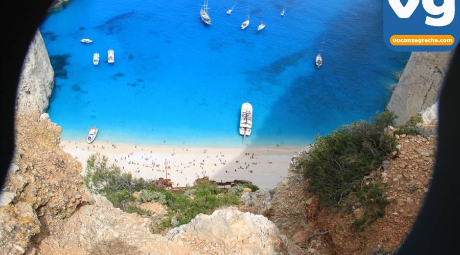 Spiaggia Navagio relitto Zante