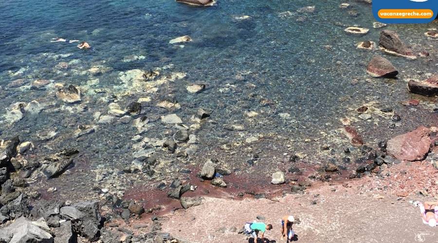 Red beach Akrotiri Santorini