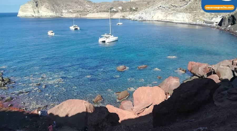 Red beach Akrotiri Santorini