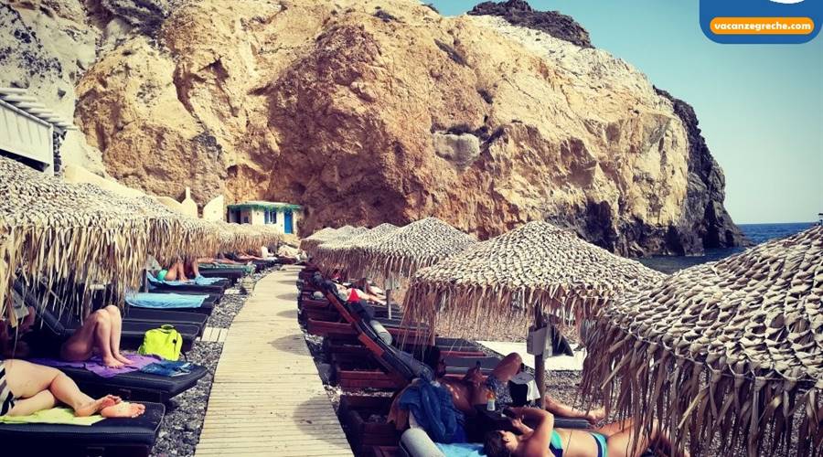 White Beach Akrotiri Santorini