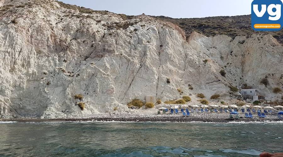 White Beach Akrotiri Santorini