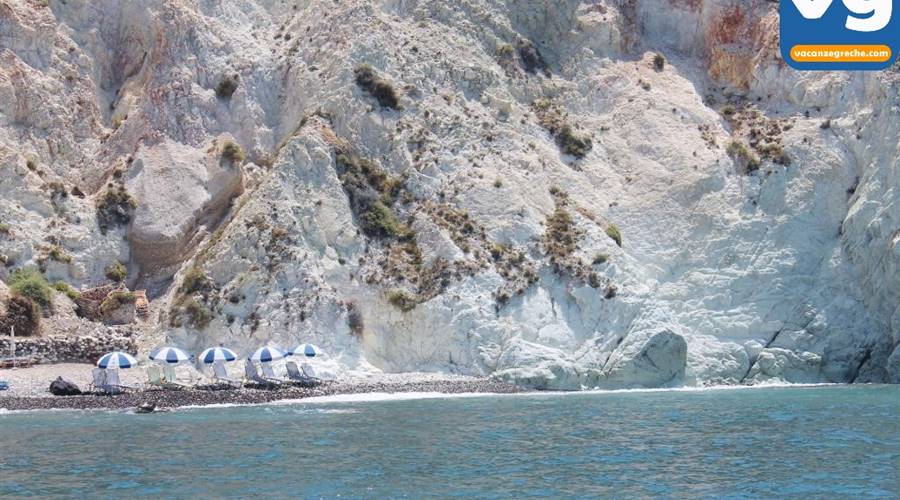 White Beach Akrotiri Santorini