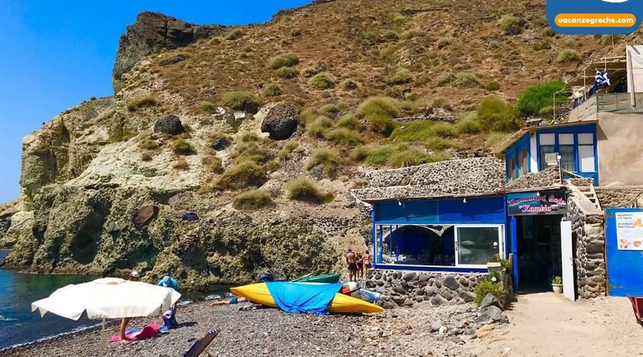 White Beach Akrotiri Santorini