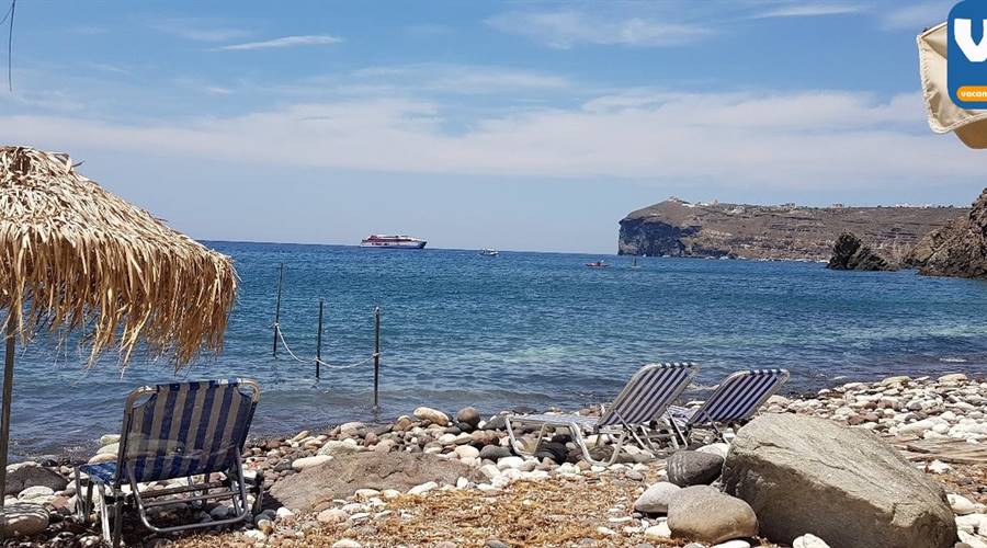 White Beach Akrotiri Santorini