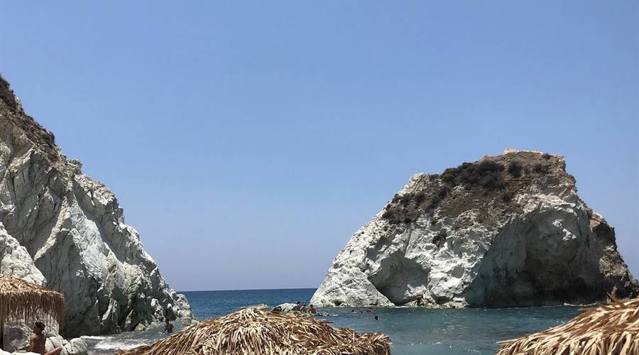 White Beach Akrotiri Santorini