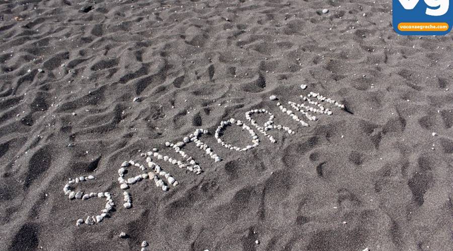 Spiaggia di Vlychada Santorini