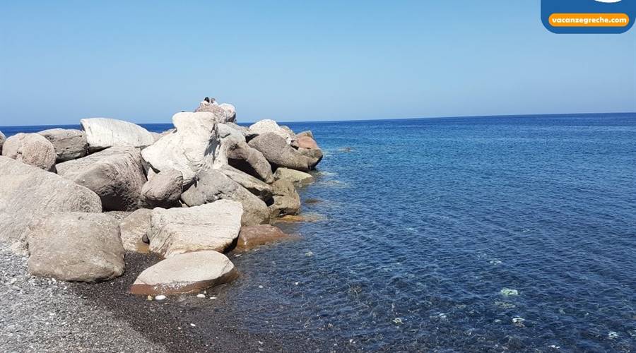 Spiaggia di Kamari Santorini