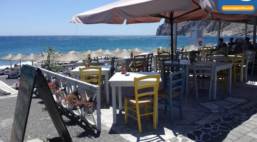 Spiaggia di Kamari Santorini