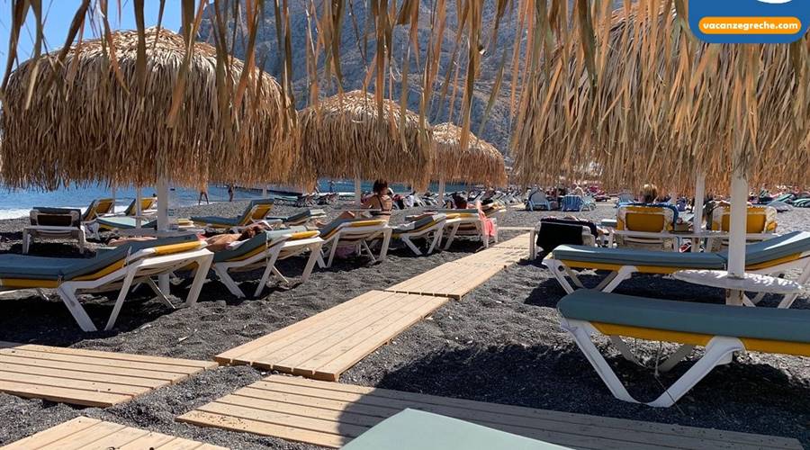 Spiaggia di Kamari Santorini