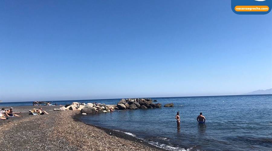 Spiaggia di Kamari Santorini
