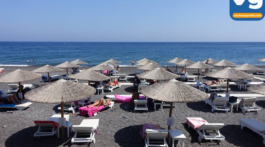 Spiaggia di Kamari Santorini