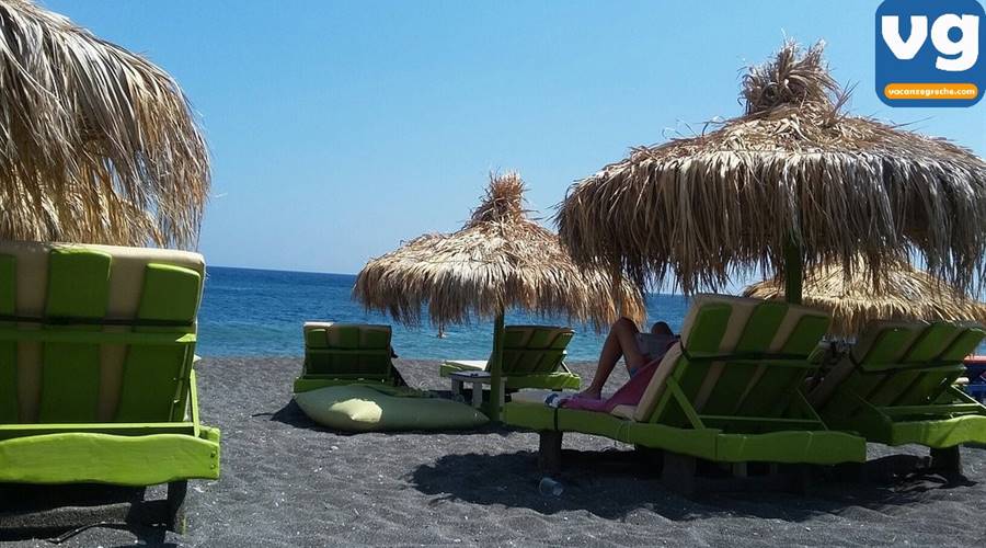 Spiaggia di Perissa Santorini