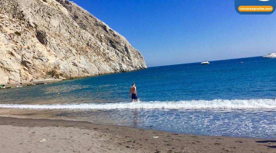 Spiaggia di Perissa Santorini
