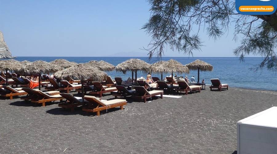 Spiaggia di Perissa Santorini