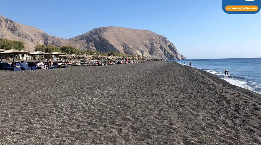 Spiaggia di Perissa Santorini