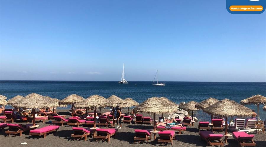 Spiaggia di Perissa Santorini