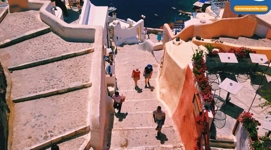 Baia di Amoudi Oia Santorini