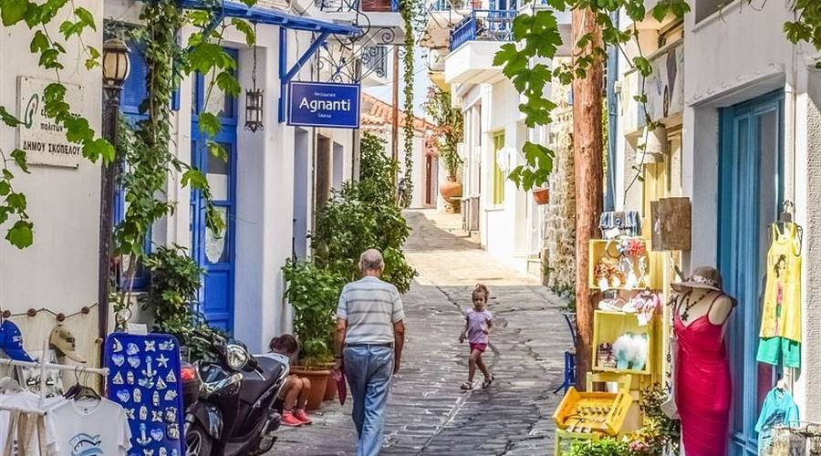Villaggio di Glossa Isola di Skopelos