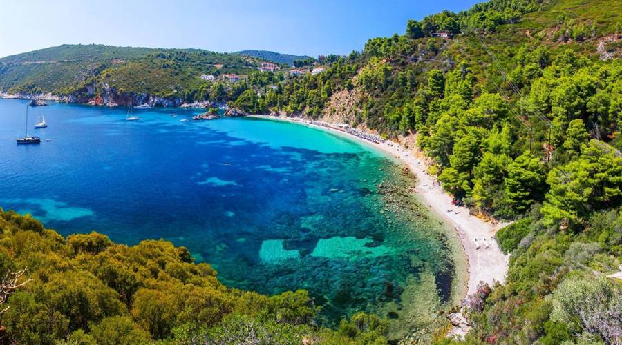 Spiaggia di Stafylos Isola di Skopelos