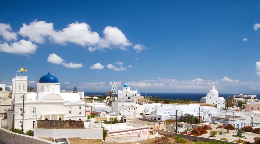 Villaggio di Karterados Isola di Santorini