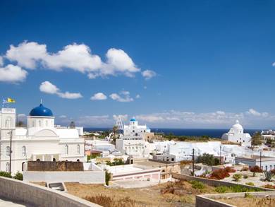 Villaggio di Karterados Isola di Santorini