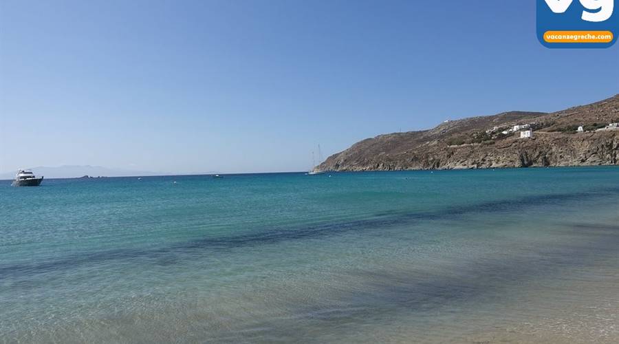 Spiaggia di Kalo Livadi Mykonos
