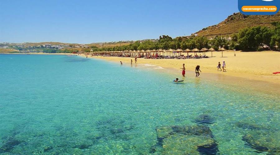 Spiaggia di Kalafatis Mykonos