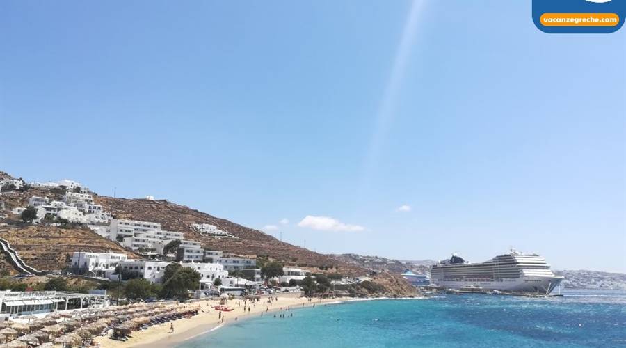 Spiaggia di Agios Stefanos Mykonos