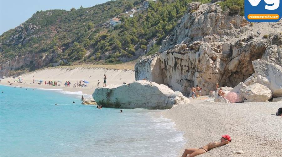 Spiaggia di Milos Lefkada