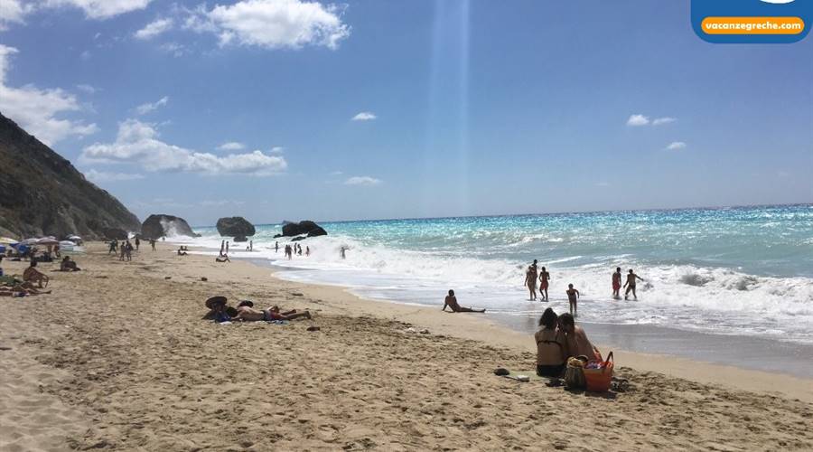 Spiaggia di Megali Petra Lefkada