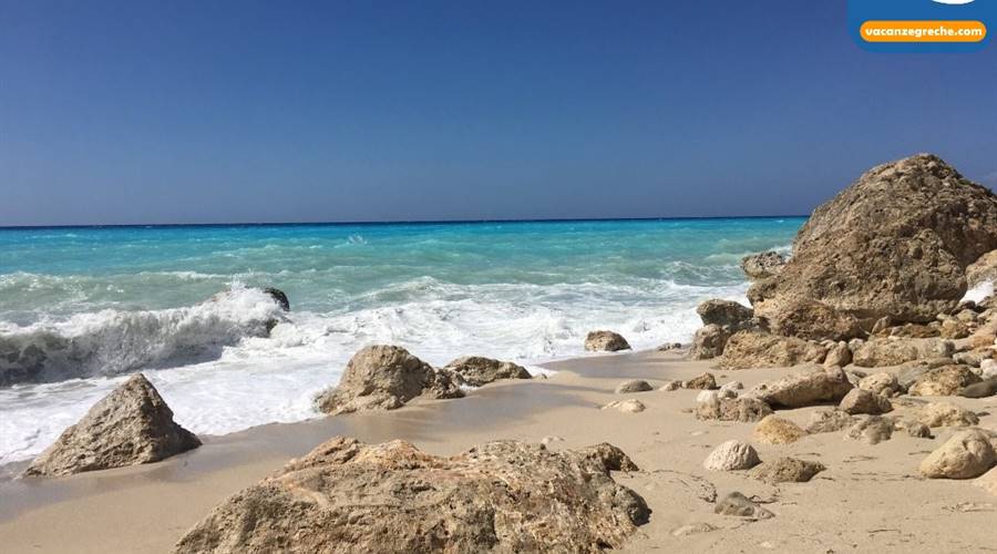 Spiaggia di Megali Petra Lefkada
