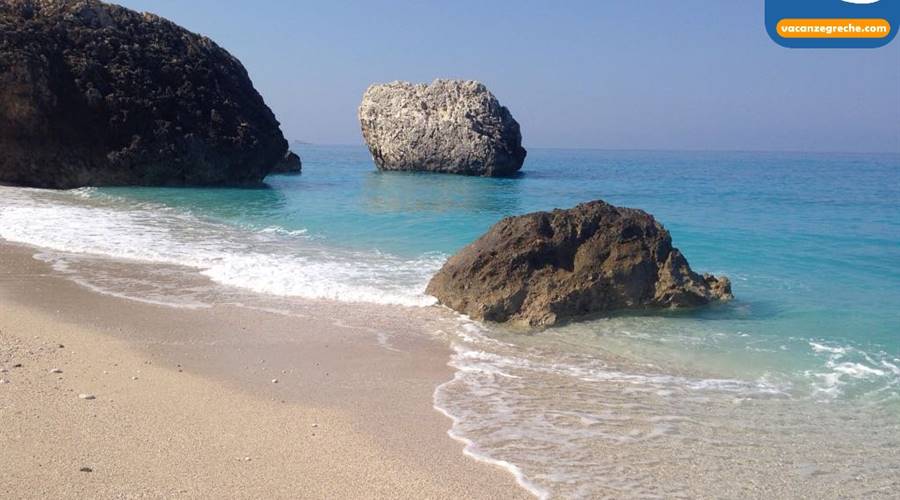 Spiaggia di Megali Petra Lefkada