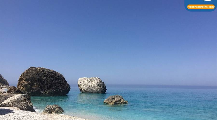 Spiaggia di Megali Petra Lefkada