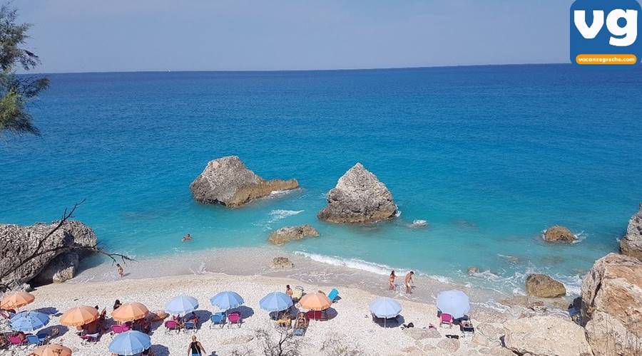 Spiaggia di Megali Petra Lefkada