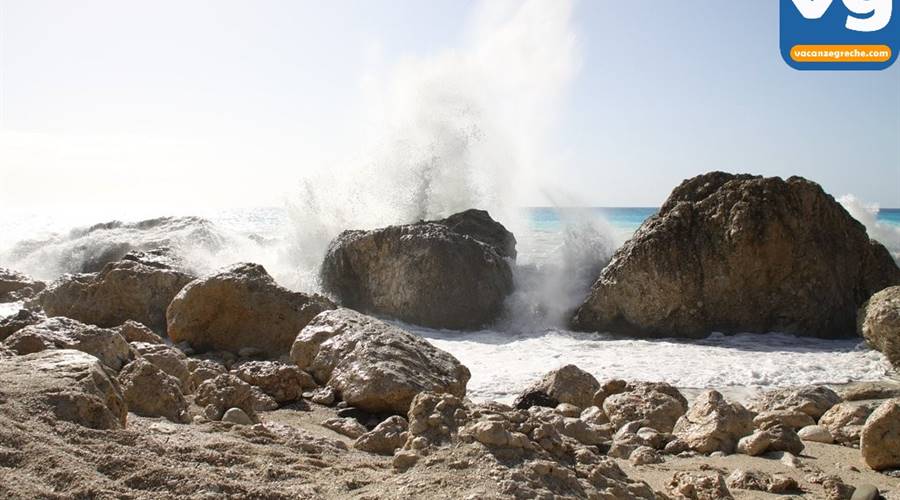 Spiaggia di Megali Petra Lefkada