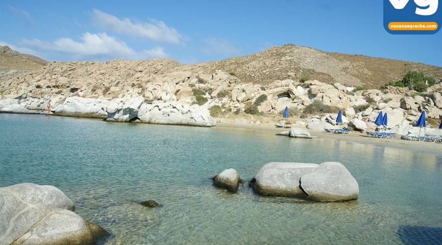 Spiaggia di Kolymbithres Paros