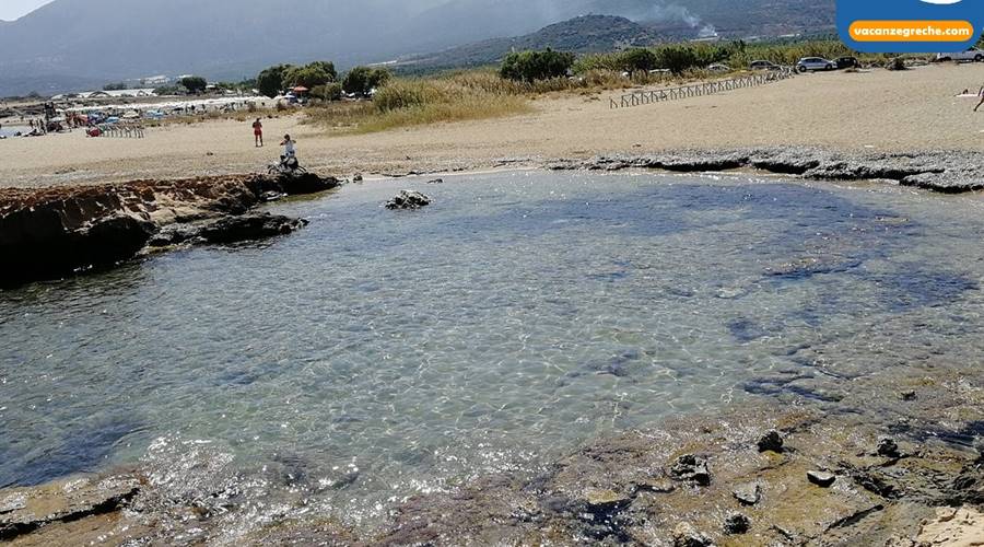 Spiaggia di Potamos Malia Creta