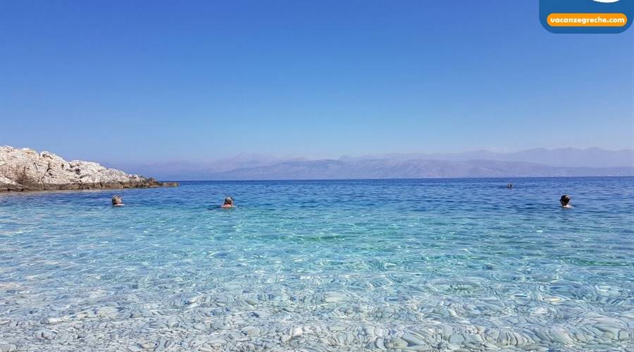 Spiaggia di Bataria Kassiopi Corfù