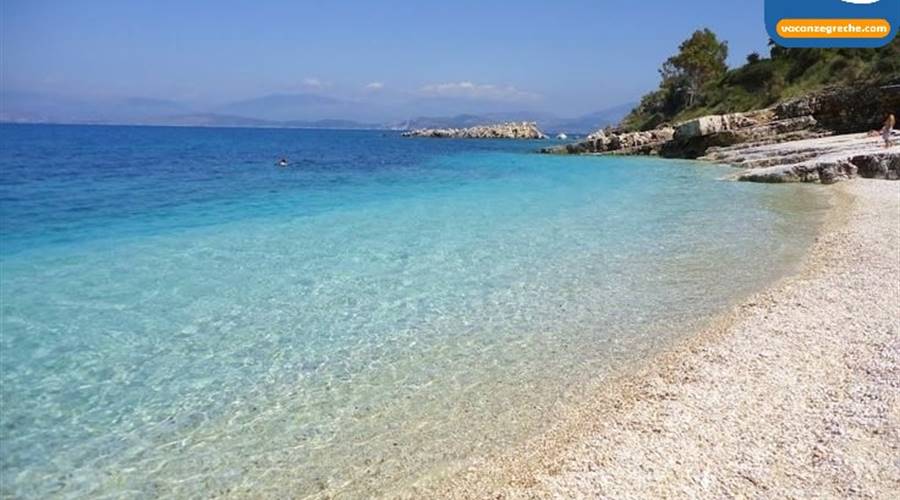 Spiaggia di Bataria Kassiopi Corfù