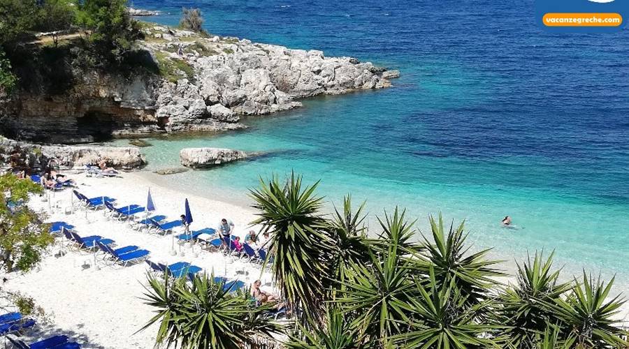 Spiaggia di Bataria Kassiopi Corfù