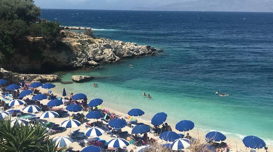 Spiaggia di Bataria Kassiopi Corfù
