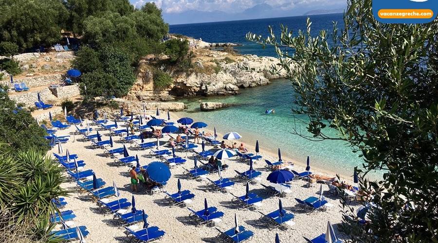 Spiaggia di Bataria Kassiopi Corfù
