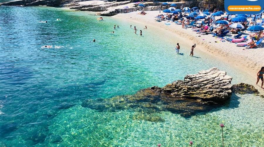 Spiaggia di Bataria Kassiopi Corfù