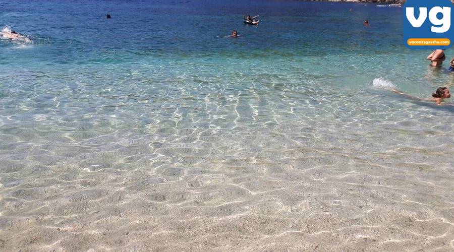 Rovinia Beach Paleokastritsa Corfu