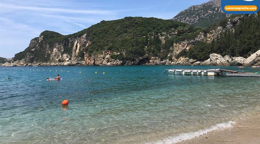 Paradise Beach Liapades Corfu