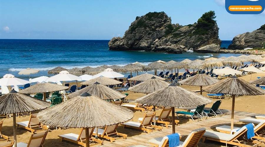 Pelekas Beach Corfu Island