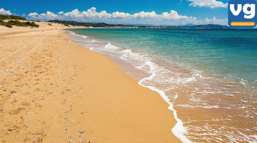 Issos Beach Corfu Town