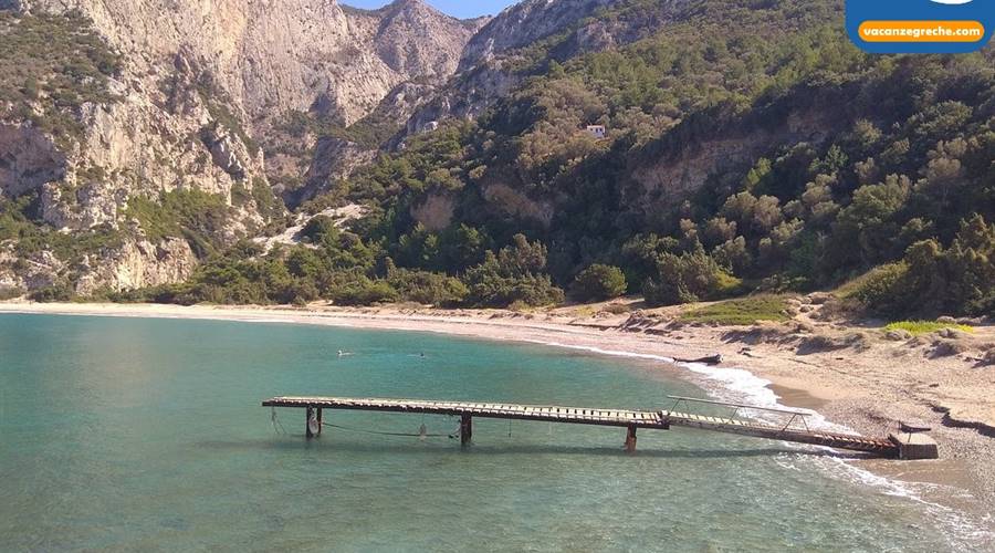 Spiaggia di Megalo Seitani Karkovasi Samos