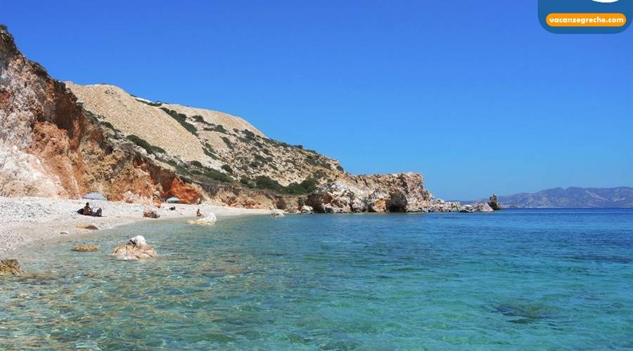 Spiaggia di Kastanas Milos